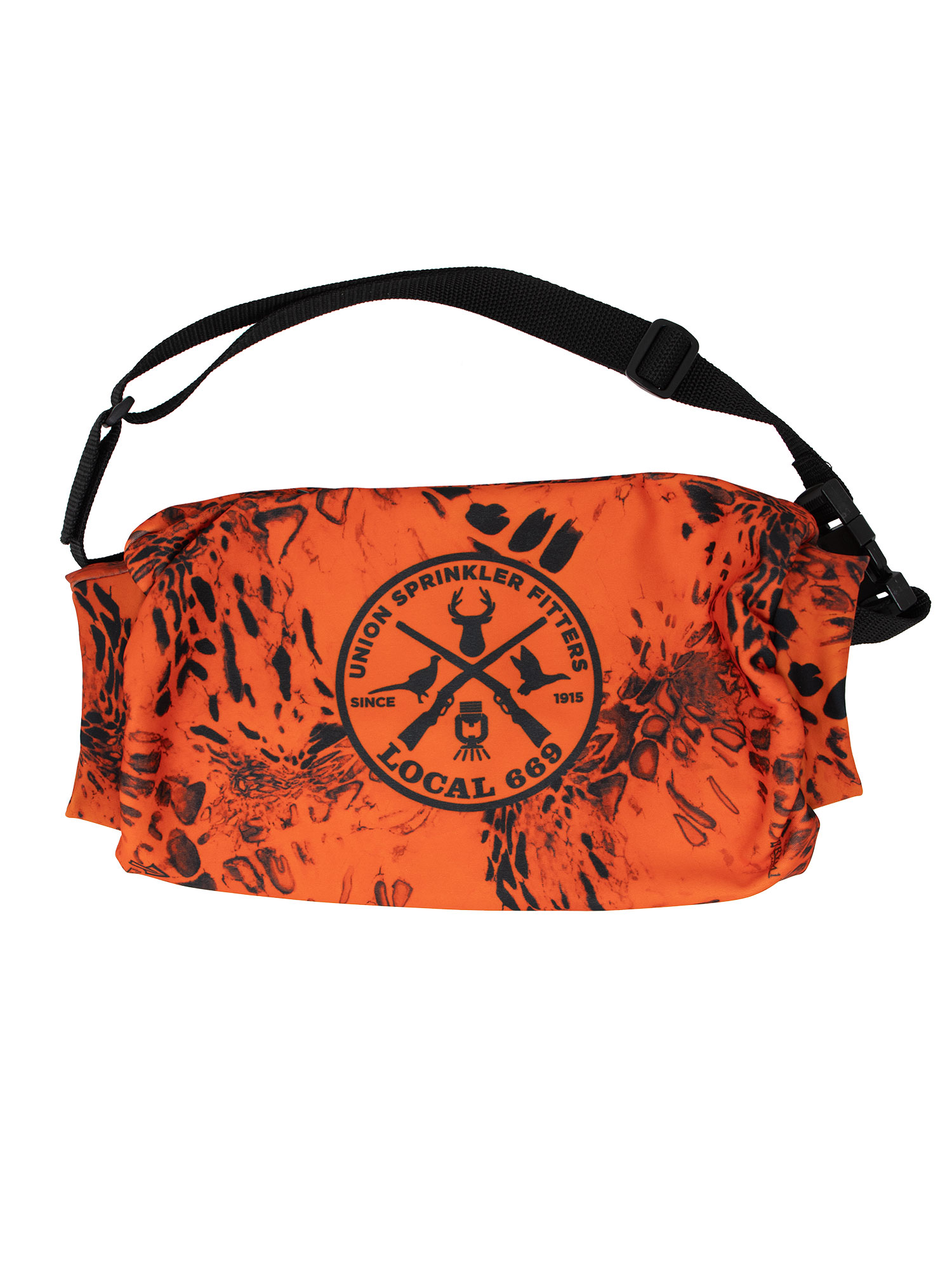 Blaze Orange Camo USA Made Thermal Hand Muff